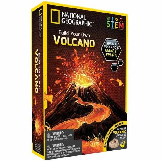 National Geographic Build Your Own Volcano Kit