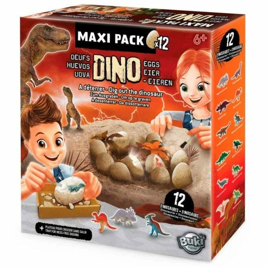 Buki Dino Eggs Maxi Pack Of 12 - Image 3