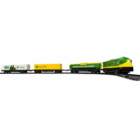 John Deere 28 Piece Battery Operated Train Set - Image 3