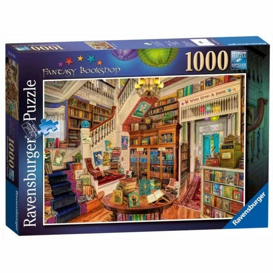 Ravensburger The Fantasy Bookshop 1000 Piece Jigsaw Puzzle