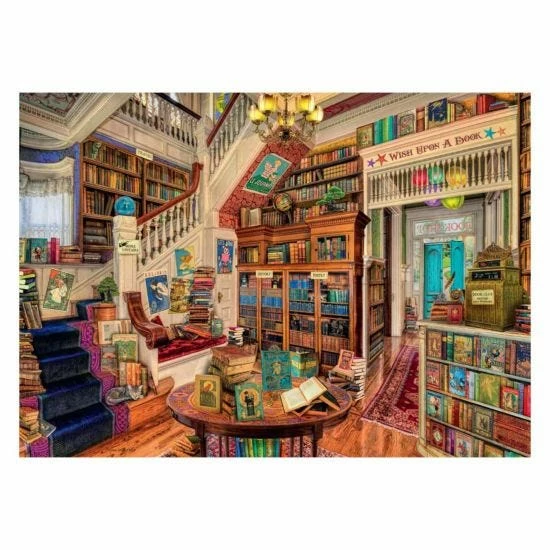 Ravensburger The Fantasy Bookshop 1000 Piece Jigsaw Puzzle - Image 2
