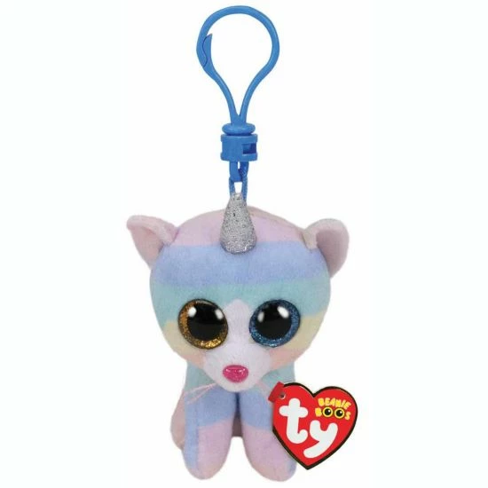 Ty Heather Kitten Boo Clip
