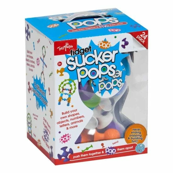 Fidget Sucker Pops 24 Piece Set
