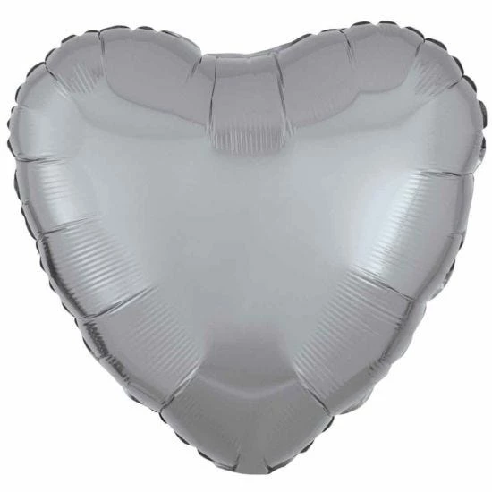 Metallic Heart Balloon
