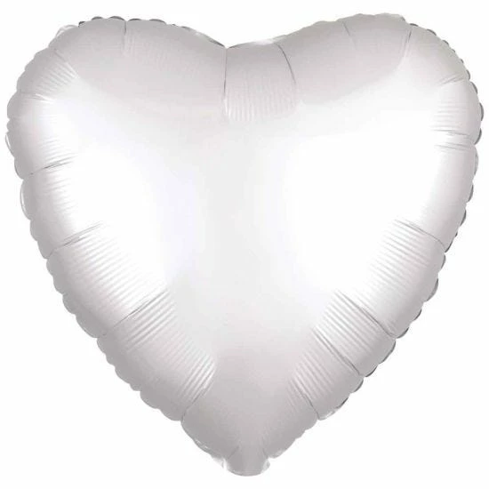 Silk Lustre Heart Balloon