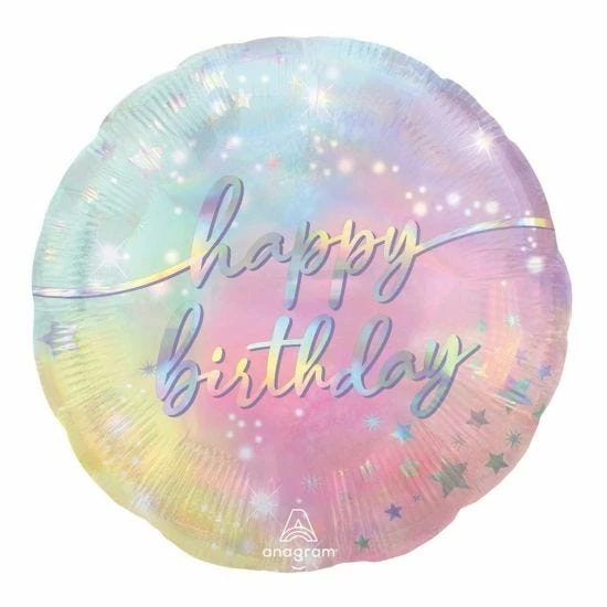 Luminous Happy Birthday Foil Balloon