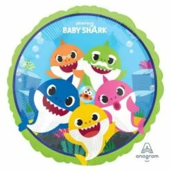 Baby Shark Foil Balloon