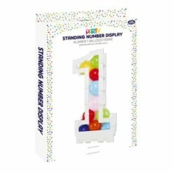 Balloon Mosaic Number Stand Frame 1