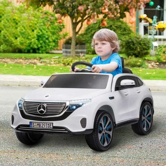 Homcom Mercedes Benz EQC 400 Ride On Electric Car 12V - Image 2