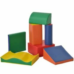Homcom 7 Piece Soft Play Blocks Assorted
