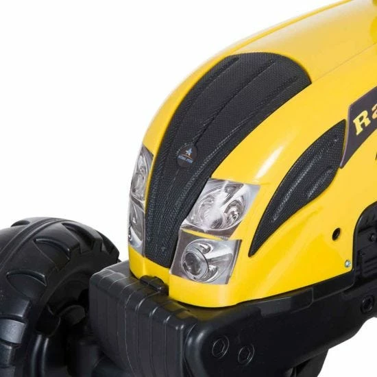 Homcom Pedal Ride On Tractor With Shovel And Rake - Image 8