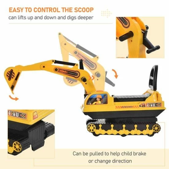 Homcom Ride On Excavator - Image 7