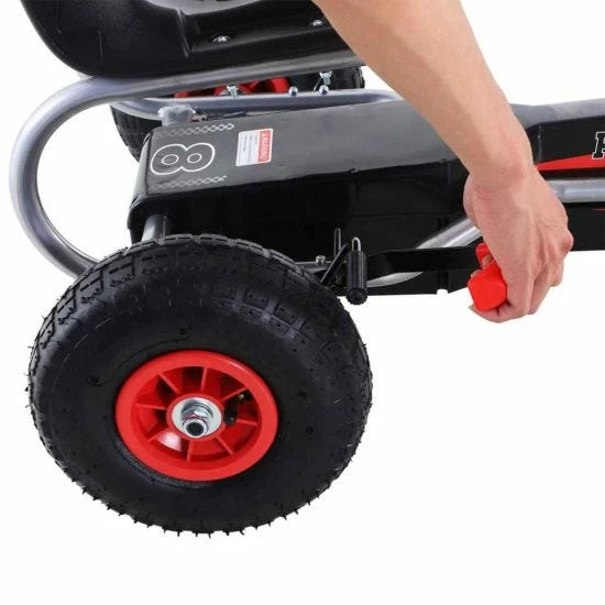 Homcom Racing Style Pedal Go Kart - Image 9