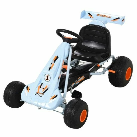 Homcom Manual Pedal Childs Go Kart