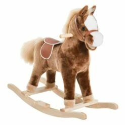 Homcom Wooden Rocking Horse