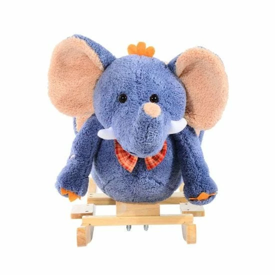Homcom Ride On Elephant Rocking Horse - Image 8