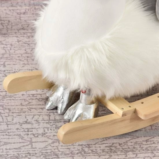 Homcom Baby Swan Rocking Horse - Image 9
