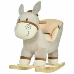 Homcom Donkey Rocking Horse