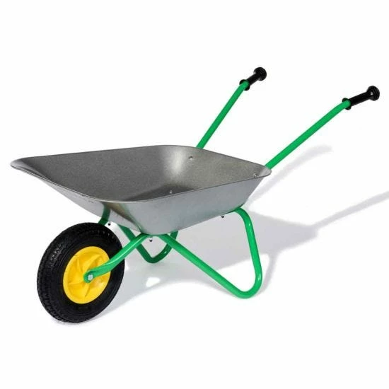 Rolly Toys Metal Childrens Wheelbarrow With Front Pneumatic Tyre