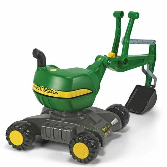 Rolly Toys 360 Degree Ride On John Deere Mobile Excavator - Image 2