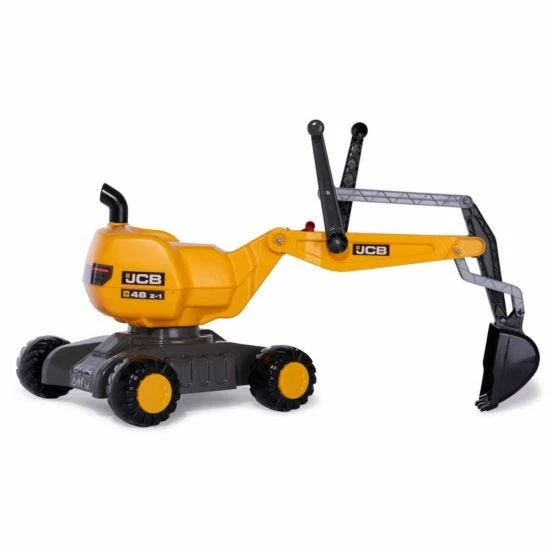 Rolly Toys 360 Degree Ride On JCB Mobile Excavator - Image 2