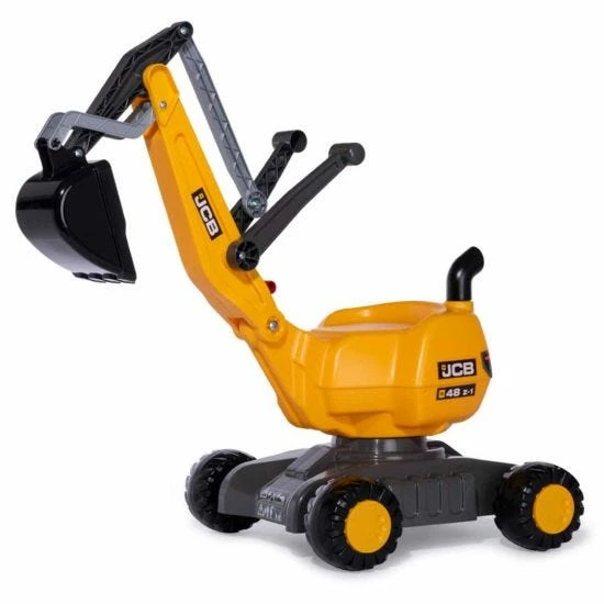 Rolly Toys 360 Degree Ride On JCB Mobile Excavator - Image 3