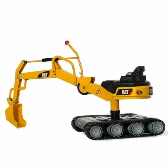 Rolly Toys Ride On CAT Metal Excavator With Tank Tracks - Image 3
