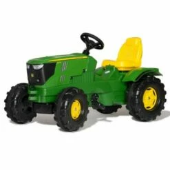 Rolly Toys John Deere 6210R Ride On Tractor And Frontloader