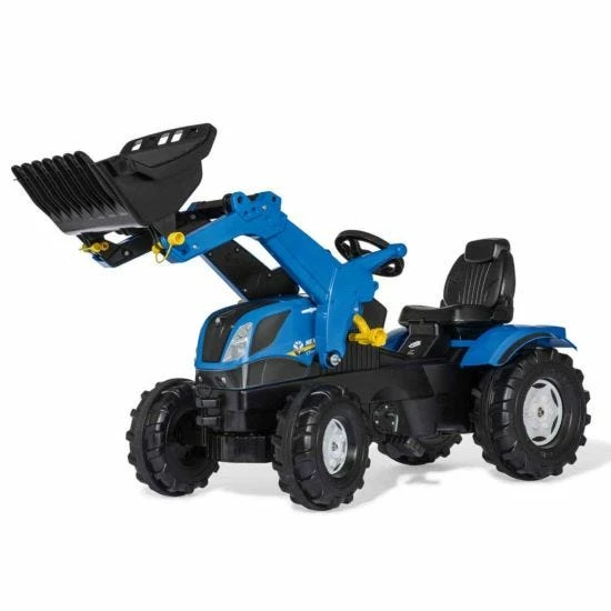 Rolly Toys Ride On New Holland T7 Tractor With Frontloader