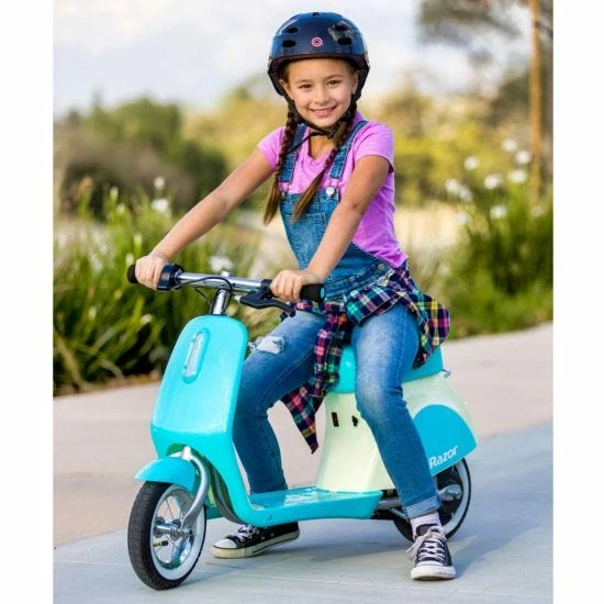 Razor Pocket Mod Petit Blue 12 Volt - Image 9