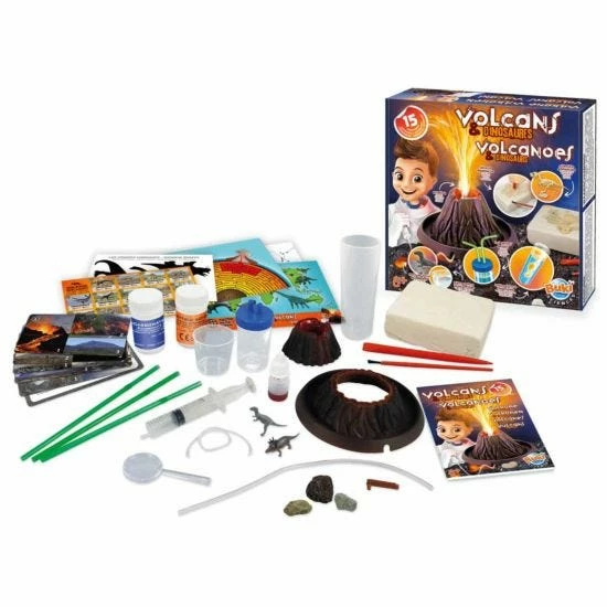 Buki Volcanoes And Dinosaurs Experiments