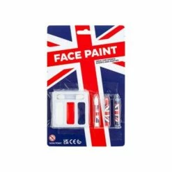 Union Jack Face Paint Set