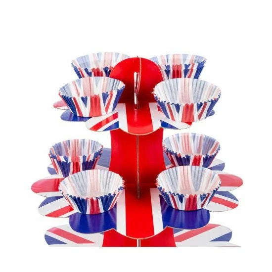 Union Jack Cupcake Cases Pack Of 60 - Image 4