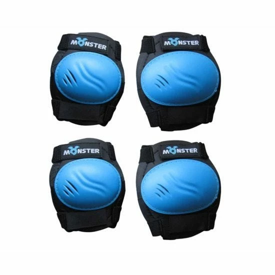 Charles Bentley Junior Monster Skateboard And Safety Set