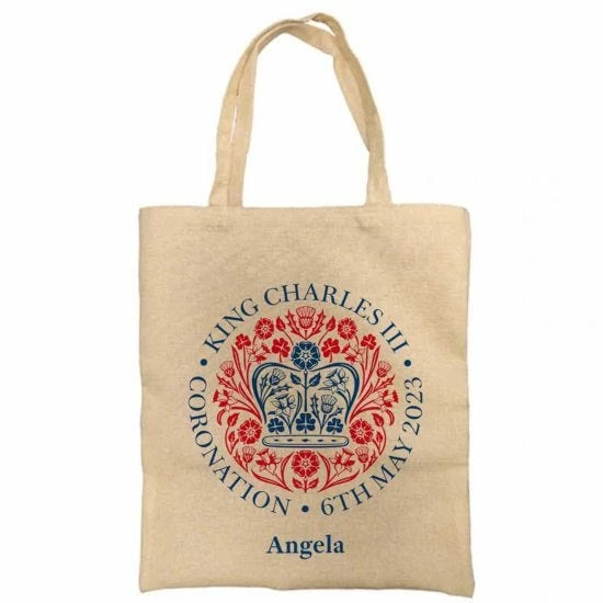 Coronation Tote Bag - Option To Personalise - Image 2