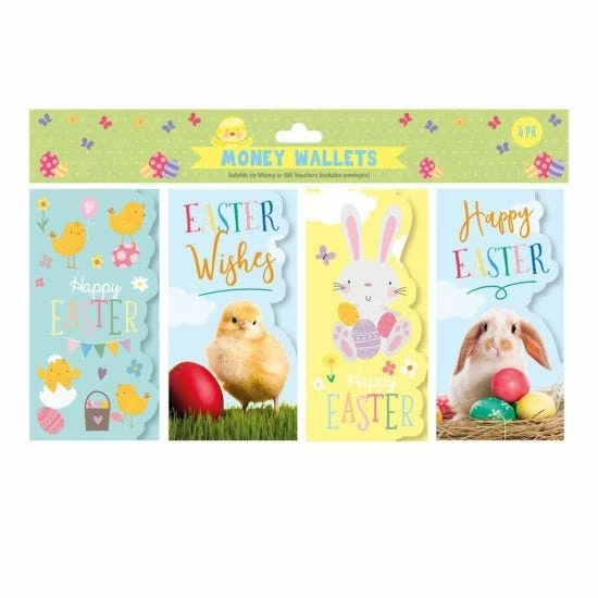 Eurowrap Easter Money Wallets FSC Pack Of 4 - Image 2