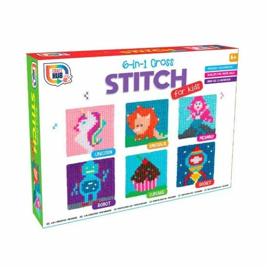 6 In 1 Cross Stitch Kit